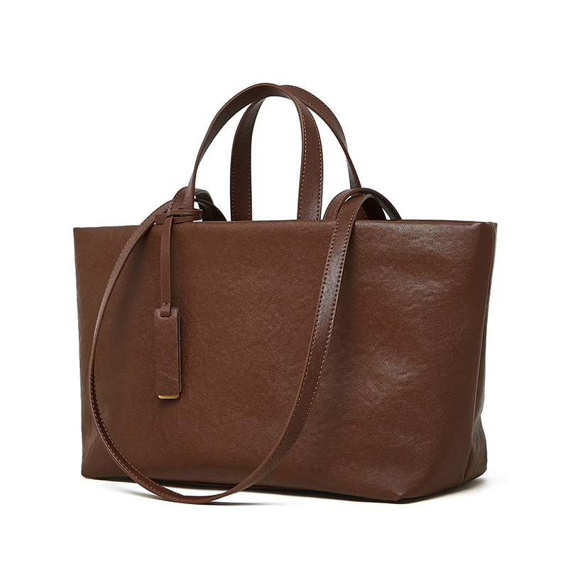 [2907_BROWN_TOP GRAINE LEATHER] MADELAINE BROWN TOP GRAINE LEATHER