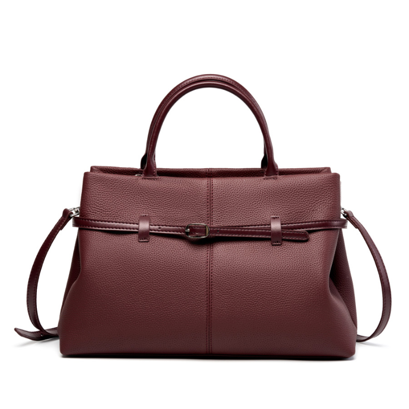 [2953_WINE RED_TOP GRAINE LEATHER] MARIE WINE RED TOP GRAINE LEATHER