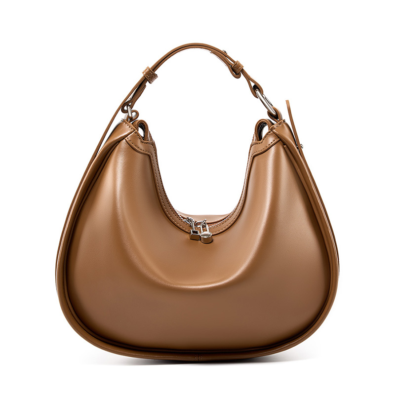 [2562_BROWN_GENUINE LEATHER] MELANIA BROWN GENUINE LEATHER